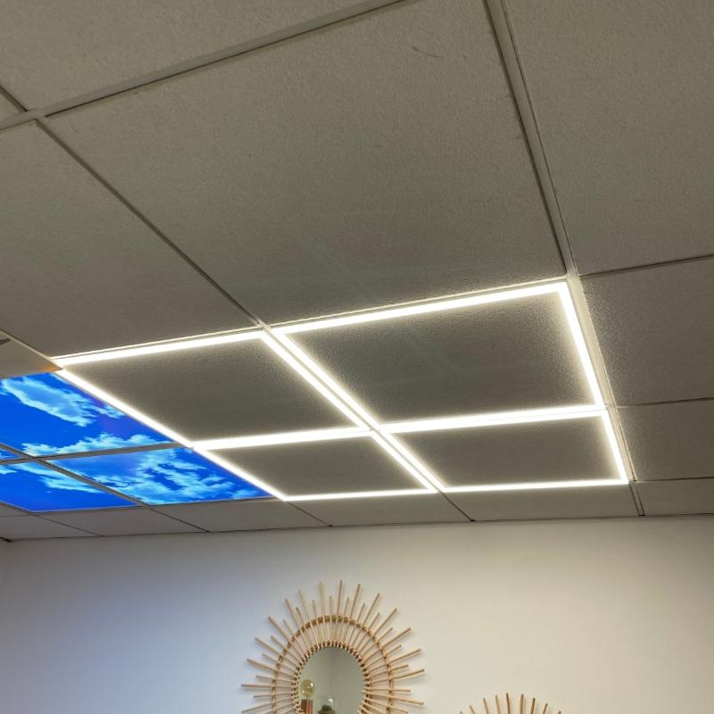 Dalles LED pour garage – Panneaux LED plafond garage