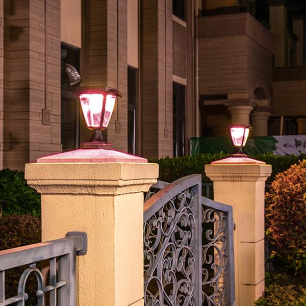 Lampe d'extérieur LED 4 watts lampadaire terrasse jardin lampe