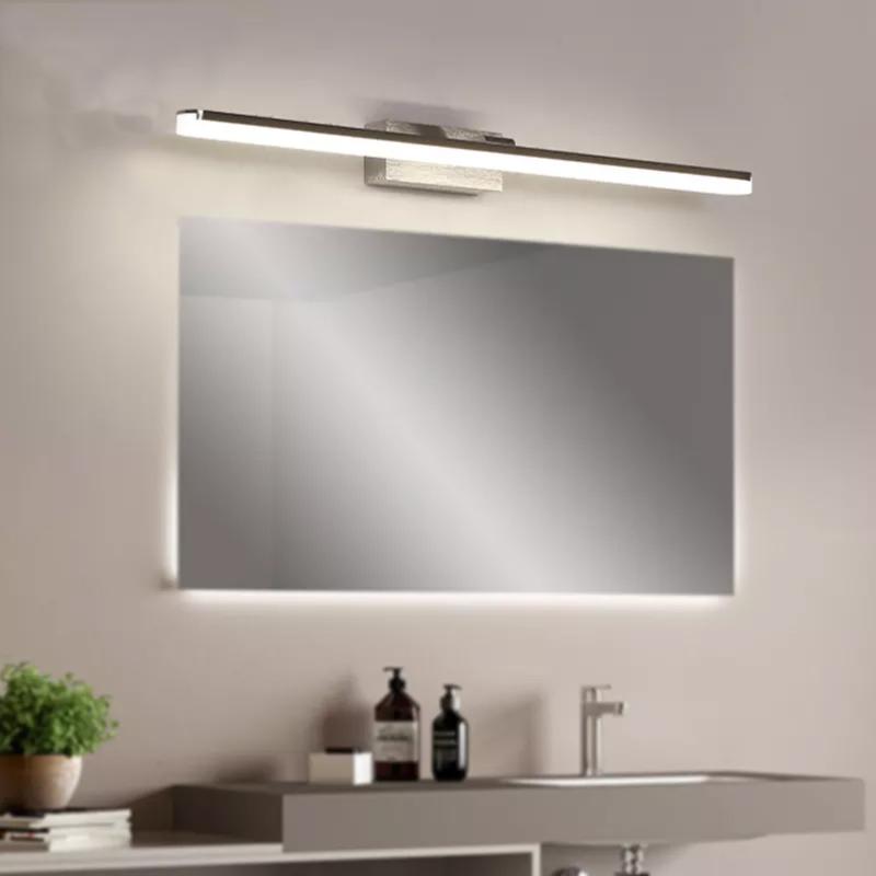 Applique réglette étanche ip44 60cm LED 12w salle de bain blanc