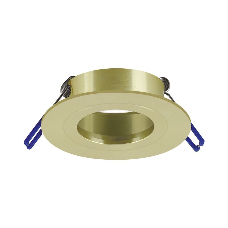 Support Spot Encastré GU10 Rond Doré