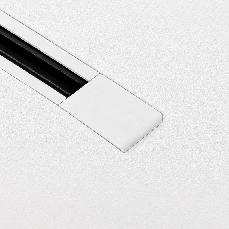 Connecteur d'Alimentation pour Rail Encastrable Monophasé Blanc - Silamp France