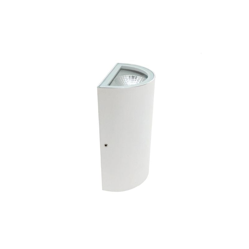 Applique Murale Blanche LED IP44 Double Faisceau 10W