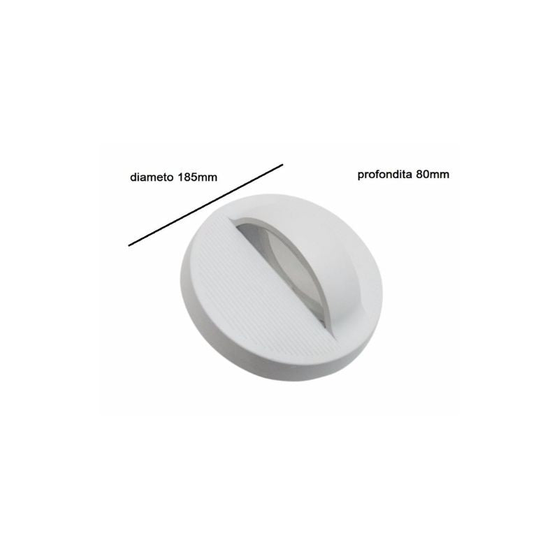 Applique Murale LED Ronde 7W IP44 BLANC