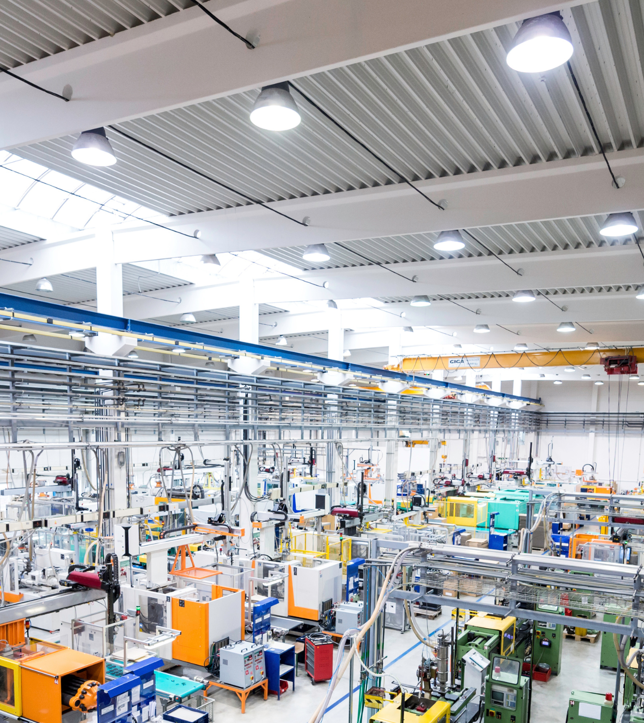 suspensions LED industrielles