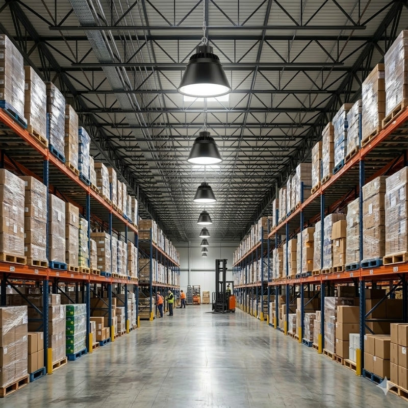 Cloche LED Industrielle 200W 120° NOIR (Pack de 5)