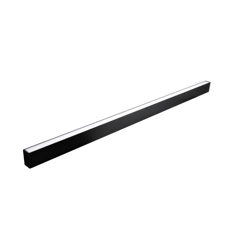Linéaire Suspendu LED 30W 120cm Noir - Garantie 5 ans