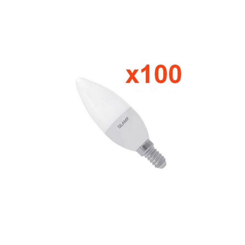 Ampoule LED E14 8W 220V C37 180° (Pack de 100)