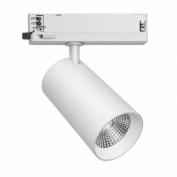 Spot LED sur Rail COB Triphasé 30W 36° Blanc - Garantie 5 ans