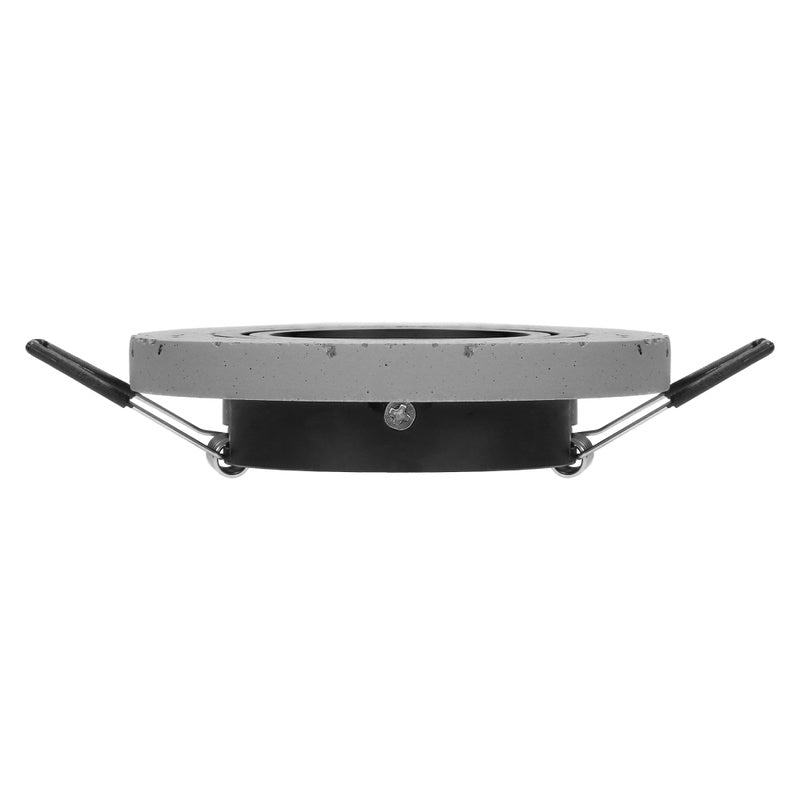Support Spot GU10/MR16 Encastrable Rond Orientable Béton