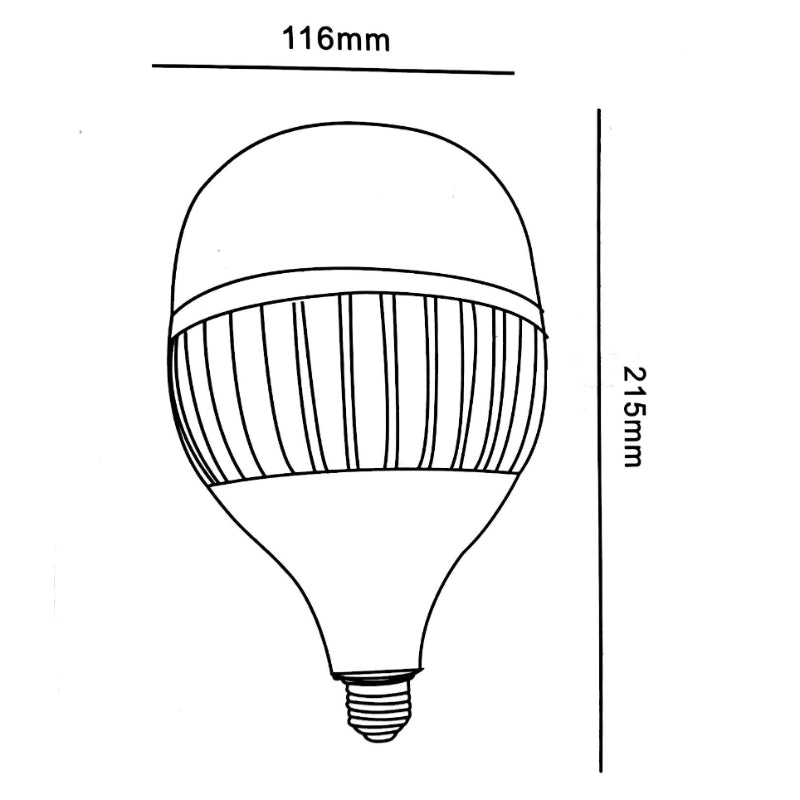 Ampoule LED 40W Industrielle E27 270° - Silamp France