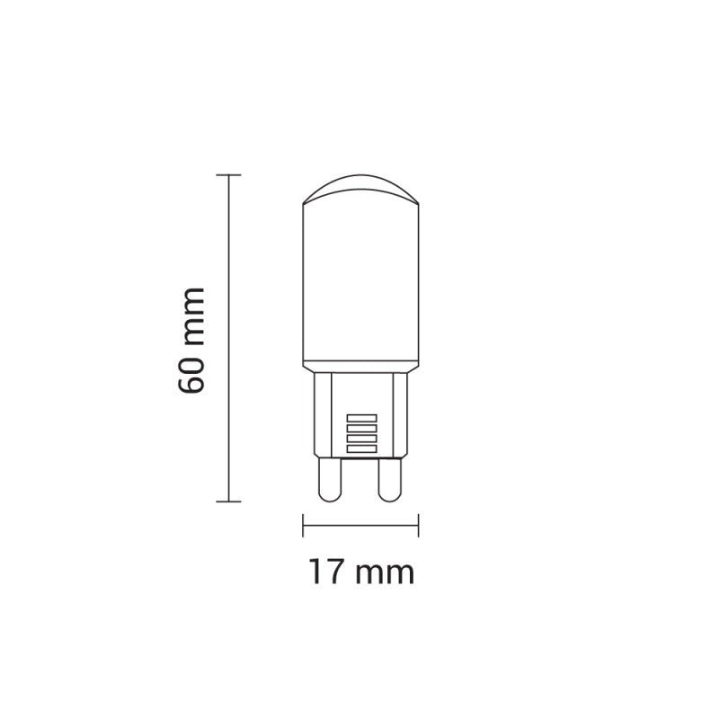 Ampoule LED G9 5W 220V SMD6630 360° - Silamp France
