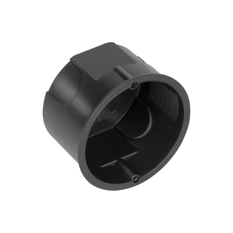 Boîte d'Encastrement 60mm Profondeur - Noir - Silamp France