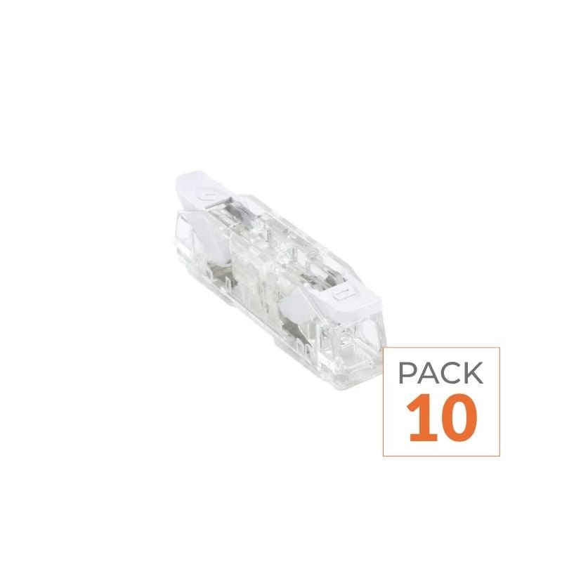 Borne de Connexion à levier 1 Entrée (Pack de 10) - Silamp France