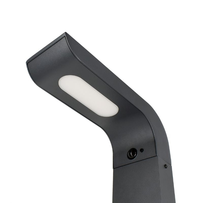 Borne de Jardin LED 80cm 7W CCT IP65 Anthracite avec Détecteur PIR - 3000K/4000K/6500K - Silamp France