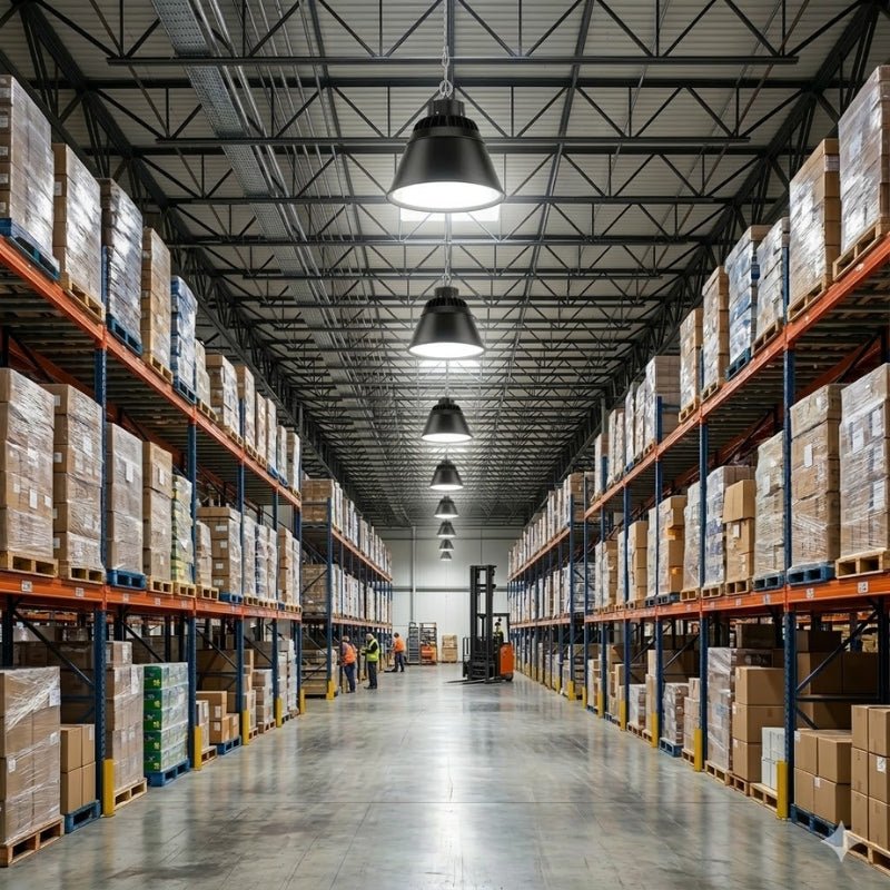 Cloche LED Industrielle 200W 120° NOIR (Pack de 5) - Silamp France