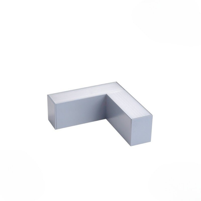Connecteur 8W pour Luminaire Suspendu Interconnectable en L GRIS - Silamp France
