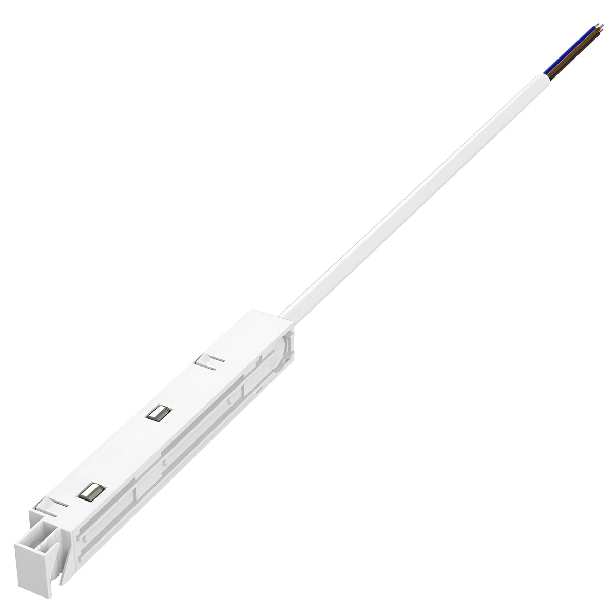 Connecteur d'Alimentation pour Rail Magnétique 48V Blanc - Silamp France