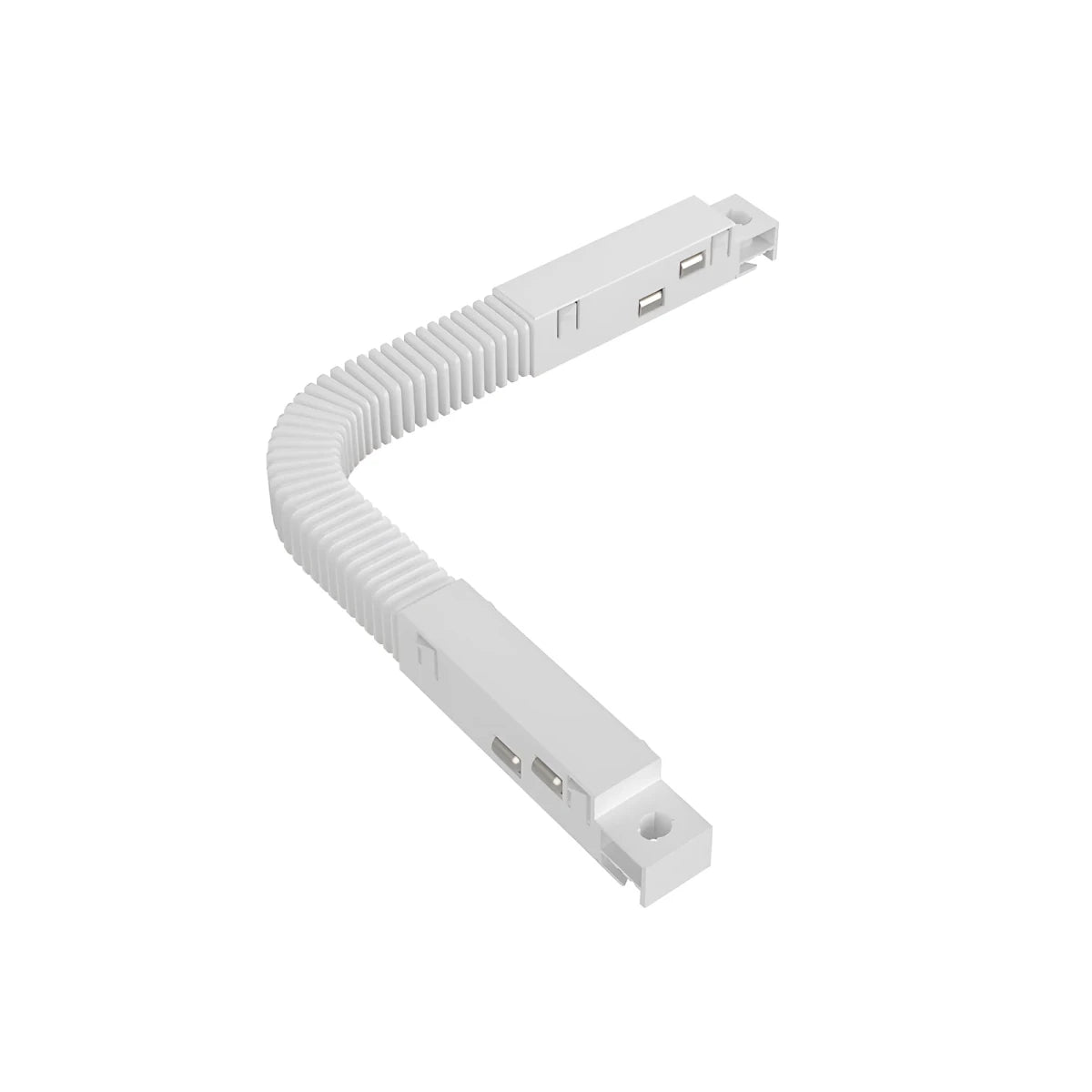 Connecteur d'Angle 90° pour Rail Magnétique 48V Blanc - Silamp France