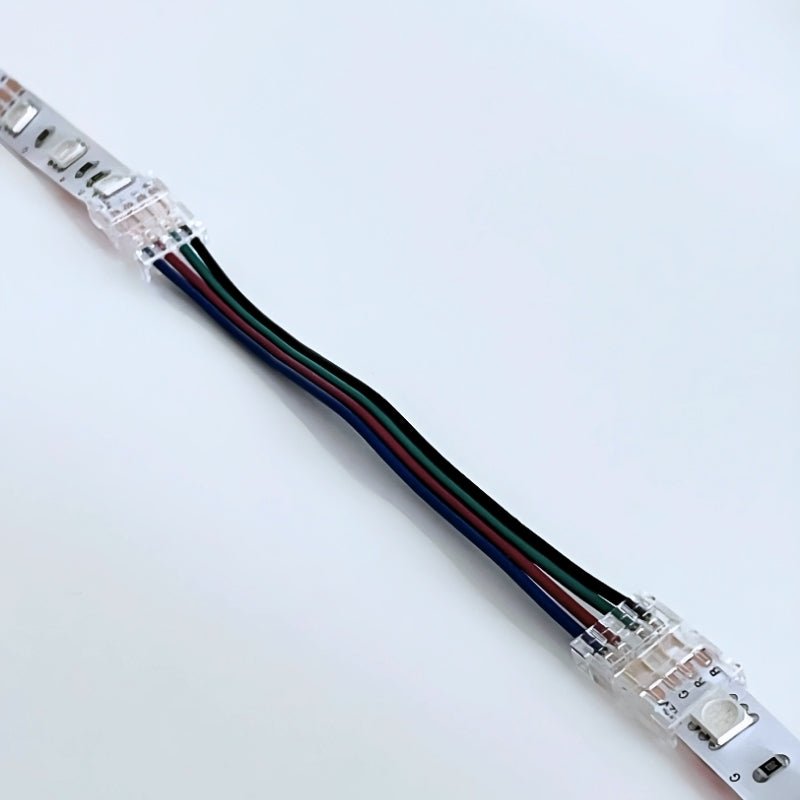 Connecteur Double pour Ruban LED RGB 10mm IP20 - Silamp France