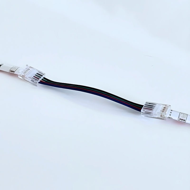 Connecteur Double pour Ruban LED RGB 10mm IP44 - Silamp France