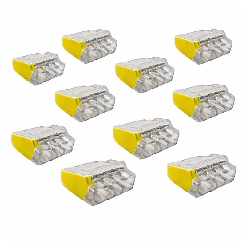Connecteur Rapide 4 Entrées 450V 24A (Pack de 10) - Silamp France