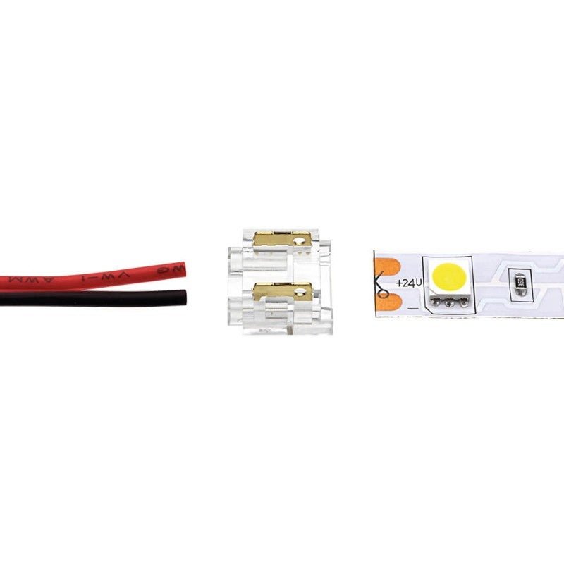 Connecteur Rapide pour Ruban LED 2 fils 10mm - Silamp France