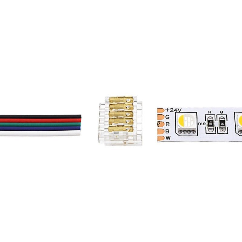 Connecteur Rapide pour Ruban LED 5 fils 12mm - Silamp France