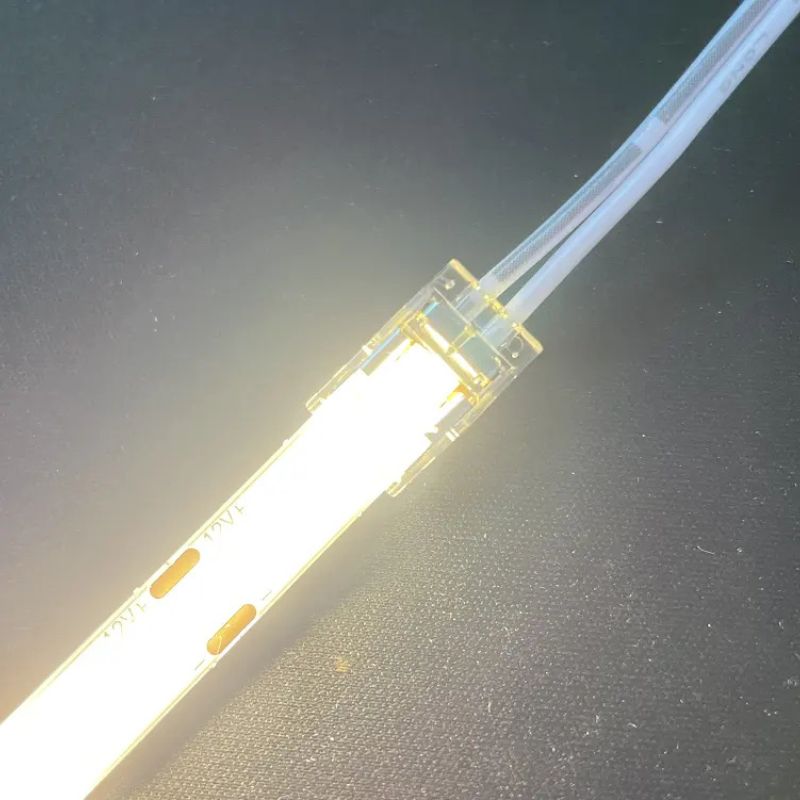 Connecteur Simple pour Ruban LED COB 8mm - Silamp France