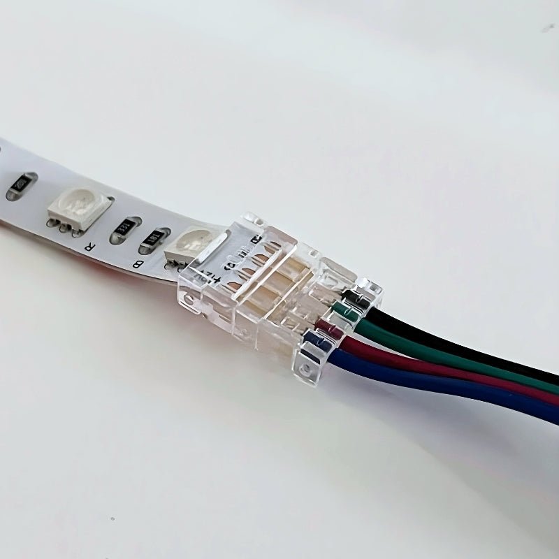 Connecteur Simple pour Ruban LED RGB 10mm IP20 - Silamp France