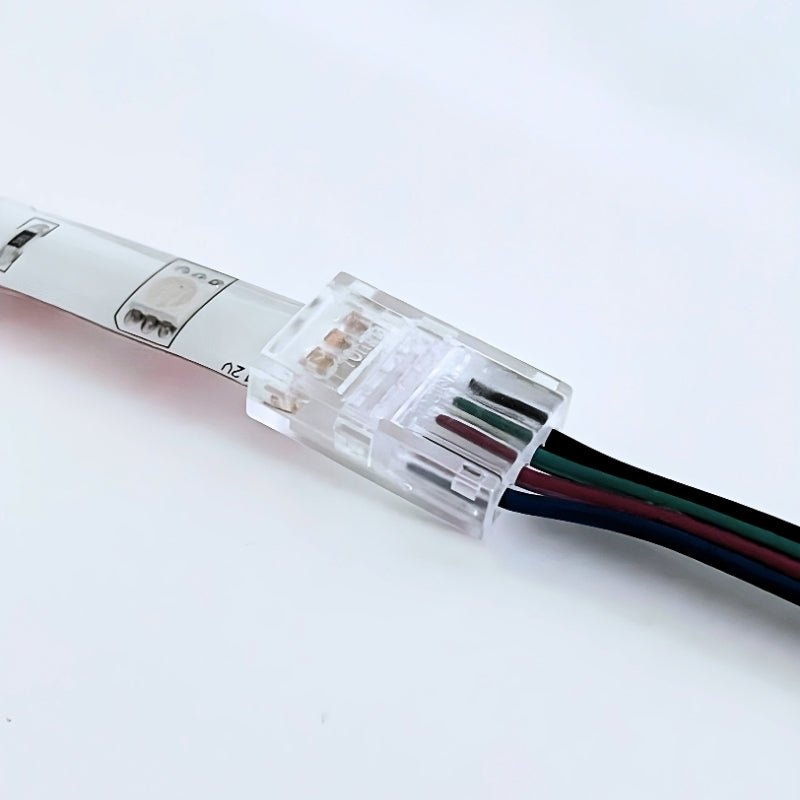 Connecteur Simple pour Ruban LED RGB 10mm IP44 - Silamp France