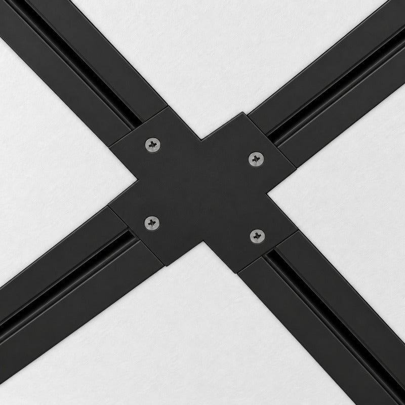 Connecteur X Rail Encastrable Monophasé Noir - Silamp France