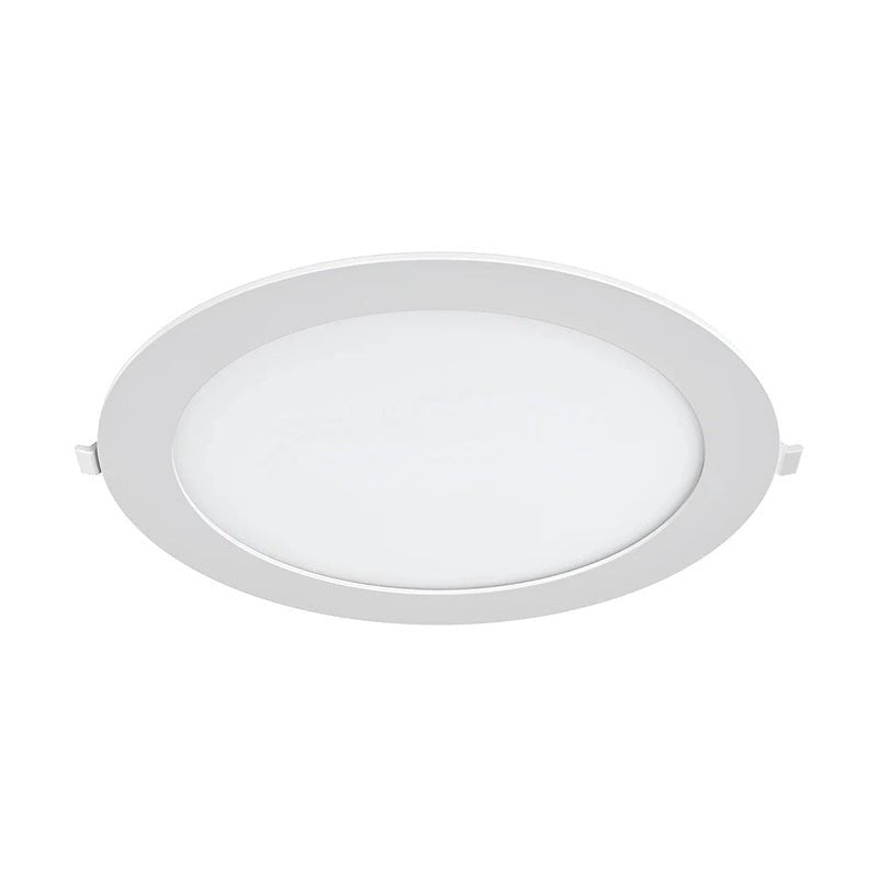 Downlight Dalle LED Ronde Ø229mm 18W Blanc CCT - Silamp France