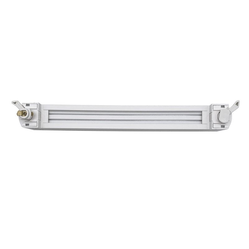 Éclairage sur Rail Linéaire Opaque Monophasé 20W 35cm Blanc - Silamp France