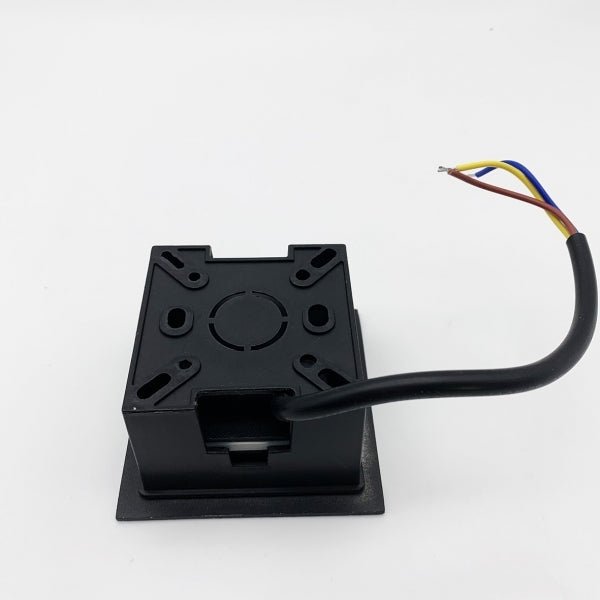 Encastré Mural LED 3W IP44 Noir - Silamp France