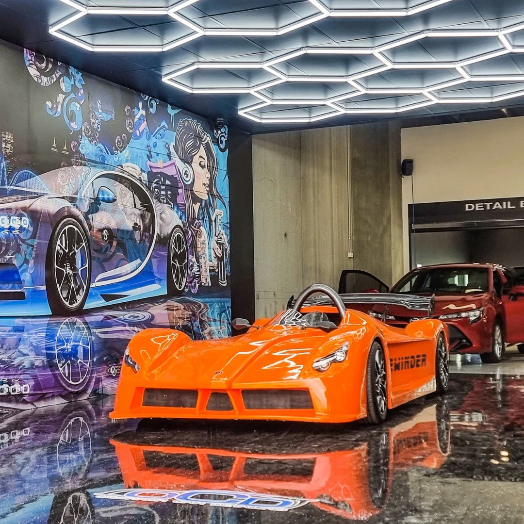 Kit 14 éclairages LED Hexagonal 456W - 120lm/W - Silamp France