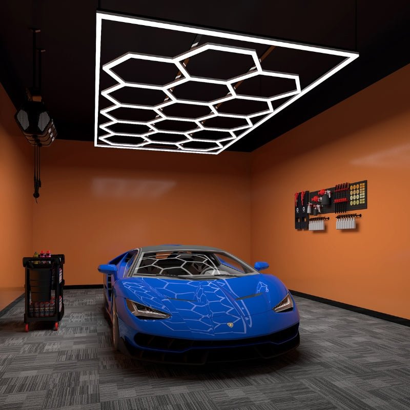 Kit 15 LED Hexagonal 582W avec cadre 110lm/w - Silamp France