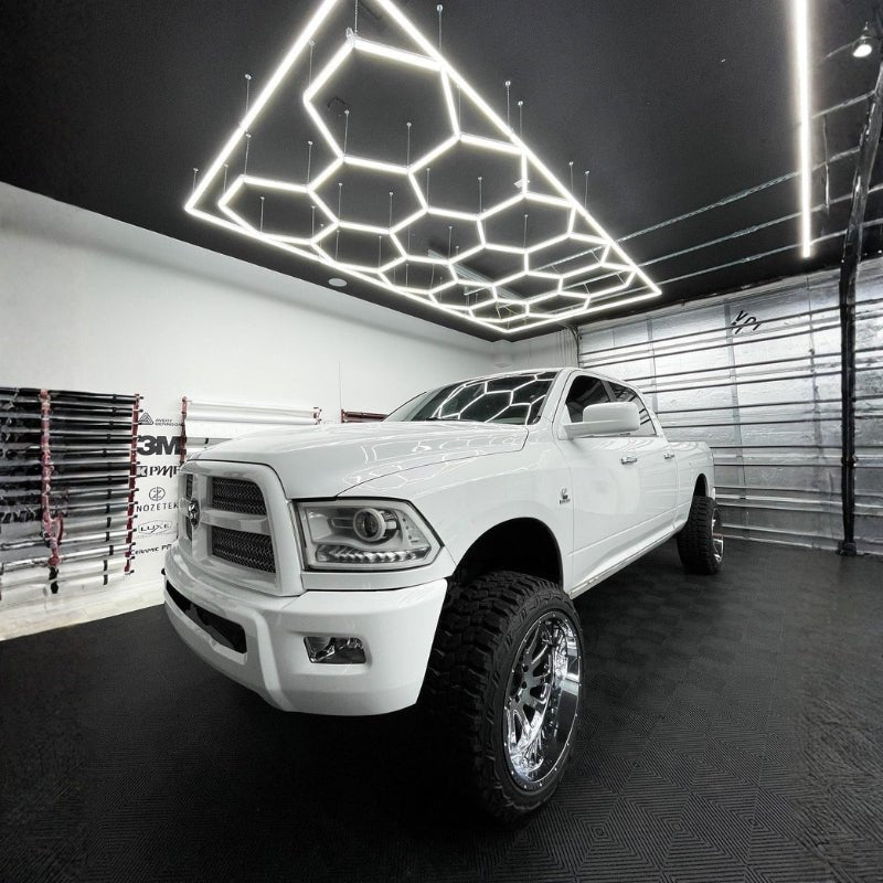 Kit 15 LED Hexagonal 582W avec cadre 110lm/w - Silamp France