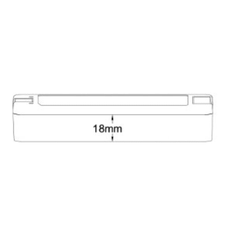 Kit Contrôleur LED Monocouleur RF 5 - 36V DC Max 8A avec Télécommande - Noir - Silamp France