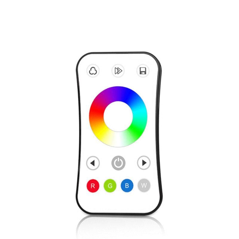 Kit Contrôleur LED RGBW RF 12 - 24V DC avec Télécommande - Blanc - Silamp France