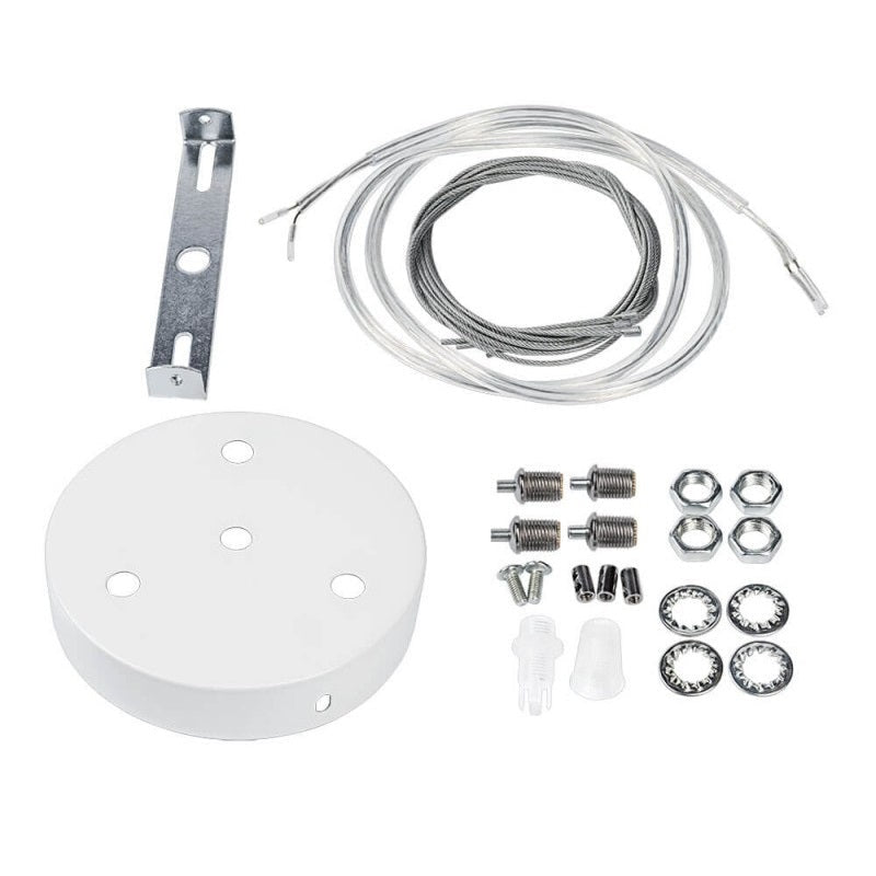 Kit de suspension pour Plafonnier - Blanc - Silamp France