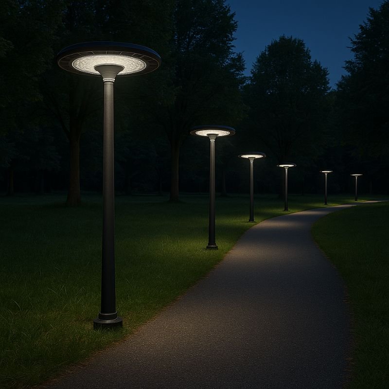 Lampadaire LED 120W CCT Noir - 3000K/4000K/6500K - Silamp France