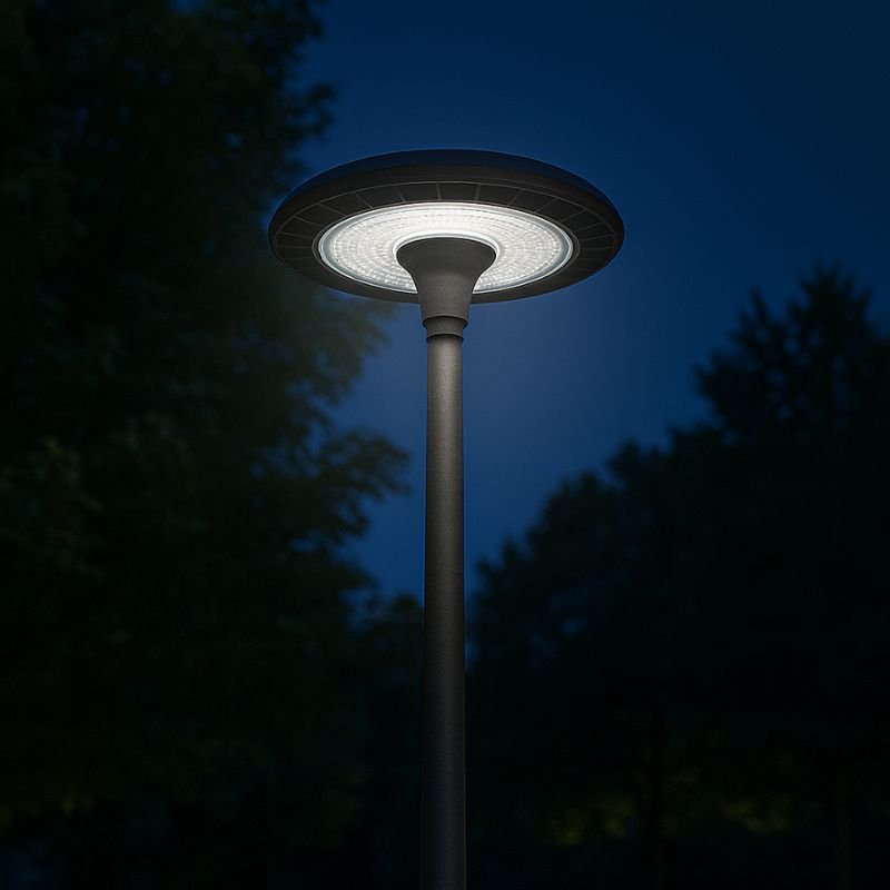 Lampadaire LED 120W CCT Noir - 3000K/4000K/6500K - Silamp France