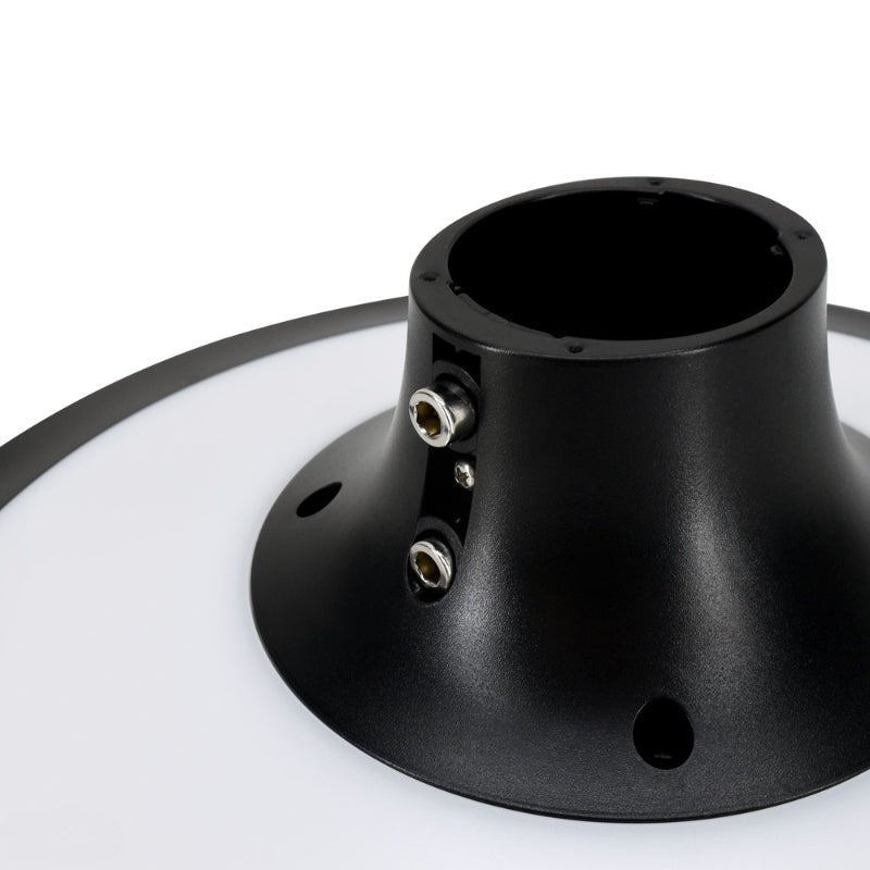 Lampadaire Public Solaire 20W IP65 CCT Noir - 3000K/4000K - Silamp France