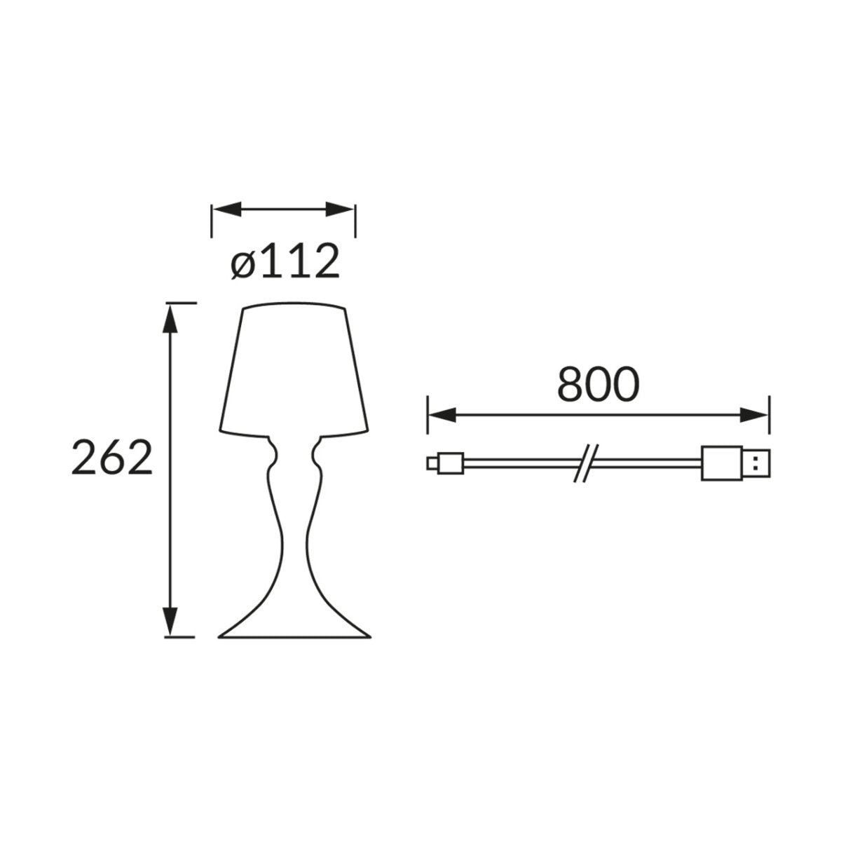 Lampe à Poser LED 2W Blanche CCT et Lumière Variable - Silamp France