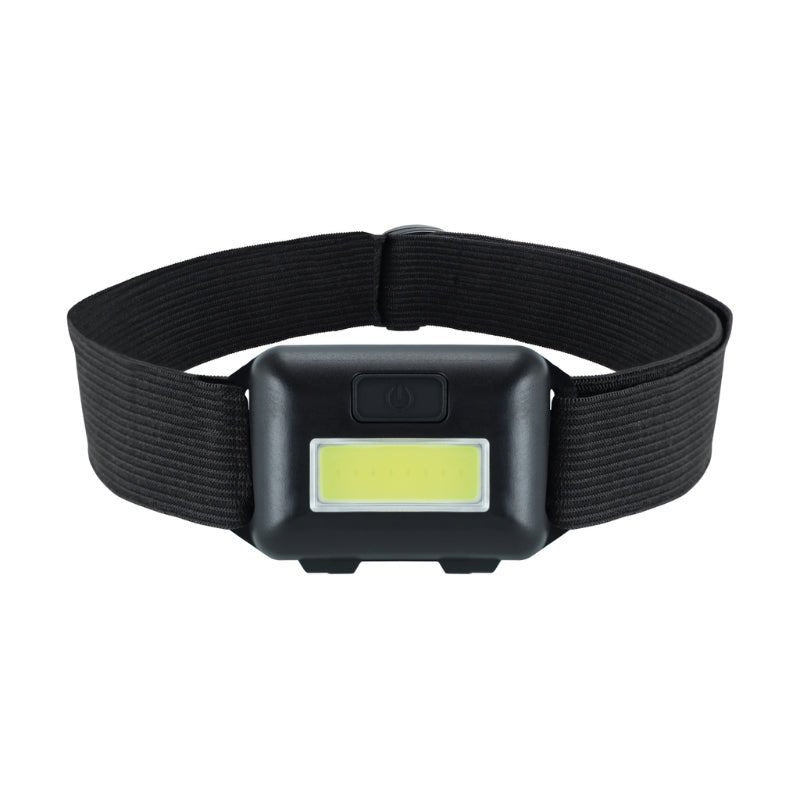 Lampe frontale LED 1W Noir 3xAAA - Silamp France