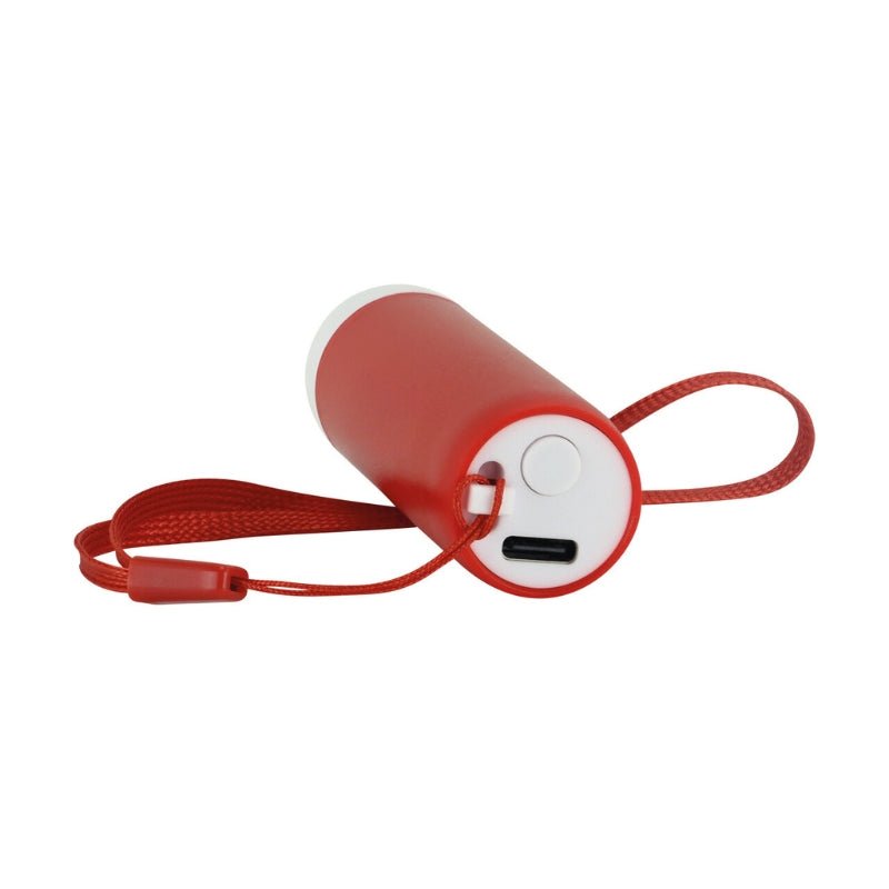 Lampe Torche Porte - clé Rechargeable Rouge 1W 6h Autonomie - Silamp France