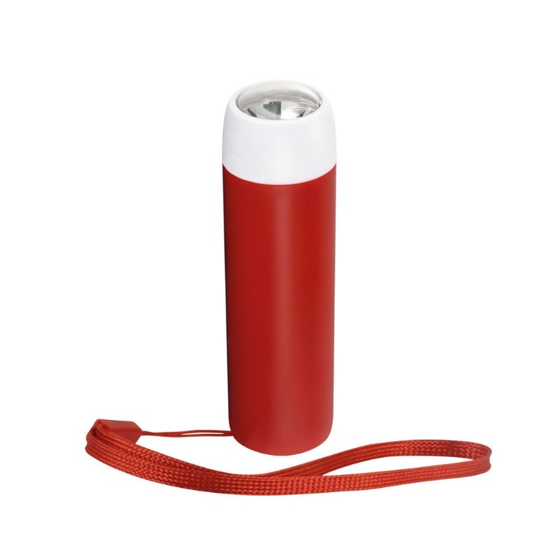 Lampe Torche Porte - clé Rechargeable Rouge 1W 6h Autonomie - Silamp France