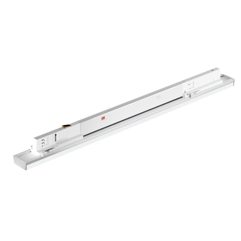 Linéaire sur Rail Triphasé 15 - 30W Ajustable 60cm 120° CCT Blanc - 3000K/4000K/6000K - Silamp France