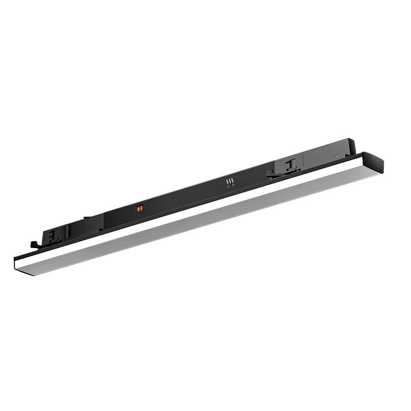 Linéaire sur Rail Triphasé 15 - 30W Ajustable 60cm 120° CCT Noir - 3000K/4000K/6000K - Silamp France