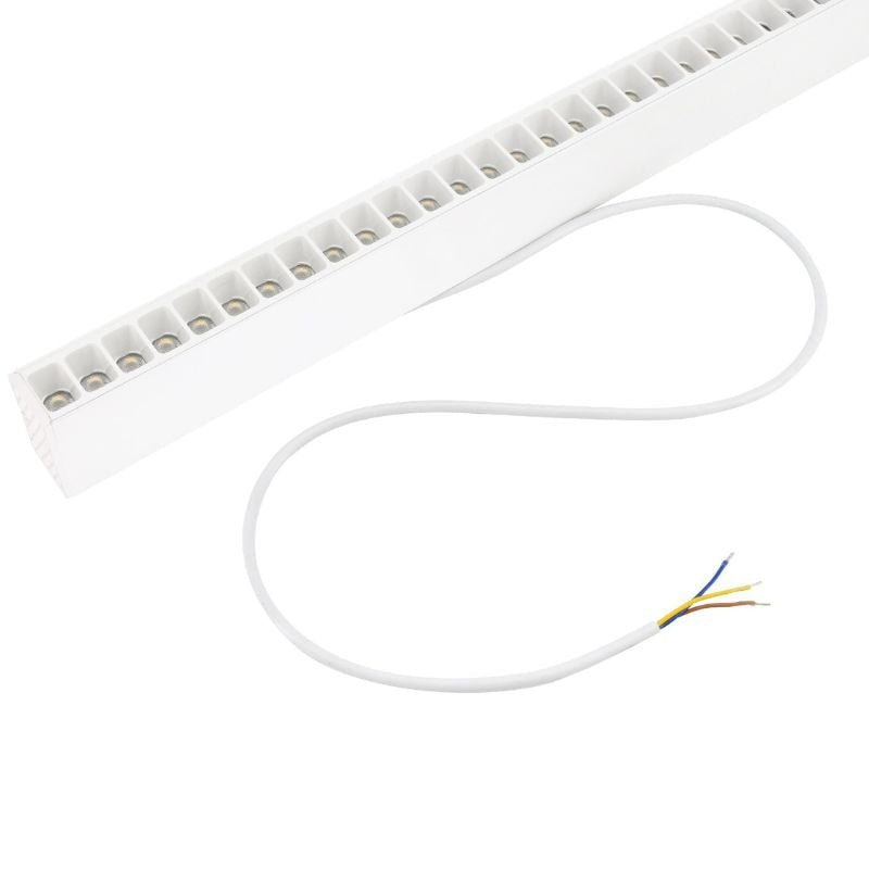 Linéaire Suspendu LED 30W 120cm UGR19 Blanc - Garantie 5 ans - Silamp France